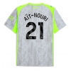 Manchester City Rayan Ait-Nouri #21 Tredje Tröja 2025-26 Kortärmad
